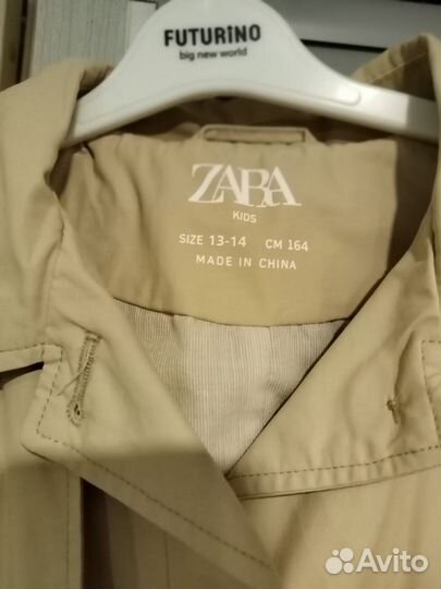Плащи Zara Kids