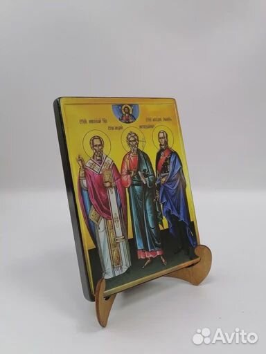 Покровители моряков, 15x20x1,8 см, арт А7072