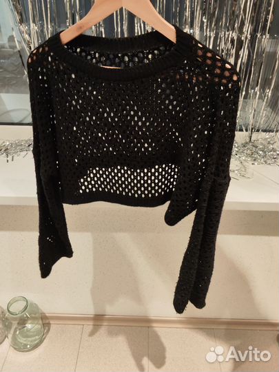 Топ кофта в сетку