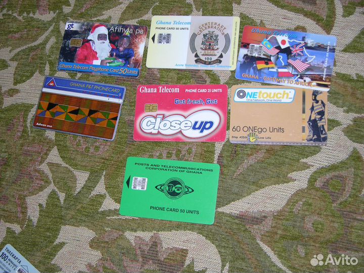 Телефонные карты: Африка