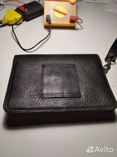 Мужская кожаная сумка барсетка б/у