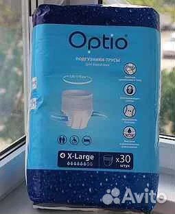 Подгузники Оптио xl 30