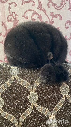 Берет норковый