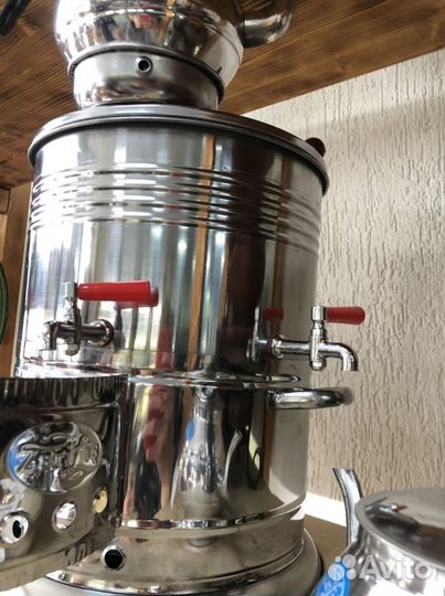 Самовар турецкий 4-6л