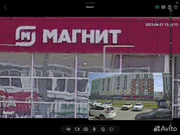 Новая уличная поворотная wi fi камера 8MP