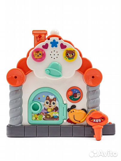 Развивающий домик. Бизиборд Hola