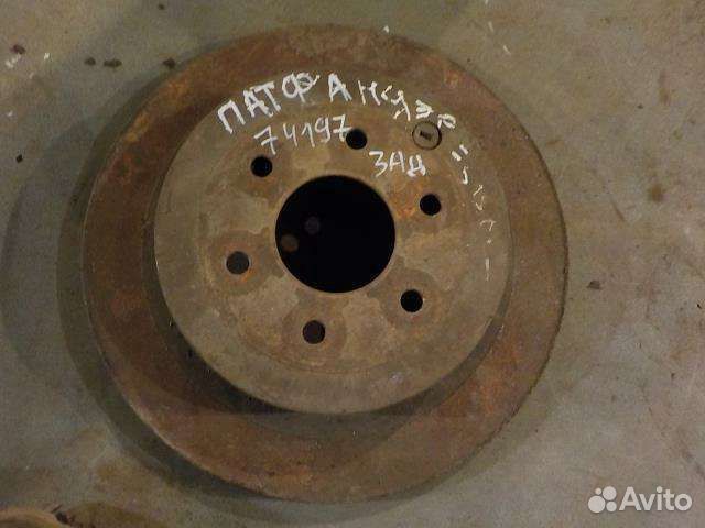 Диск тормозной задний Nissan pathfinder