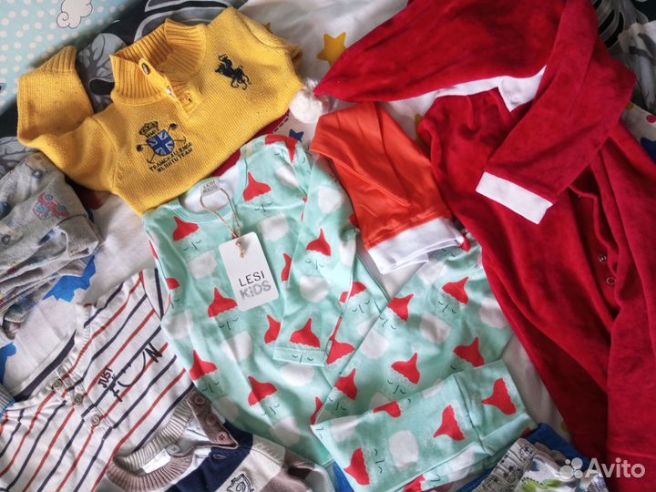 Вещи пакетом для мальчика 80 86 92