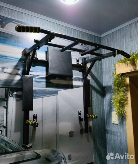 Усиленный турник 3 в 1