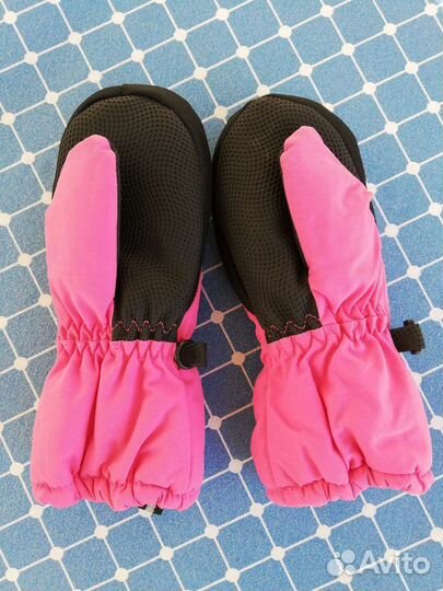 Варежки зимние детские непромокаемые