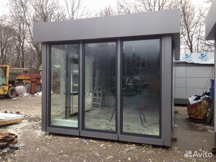 Торговые павильоны из сэндвич панелей