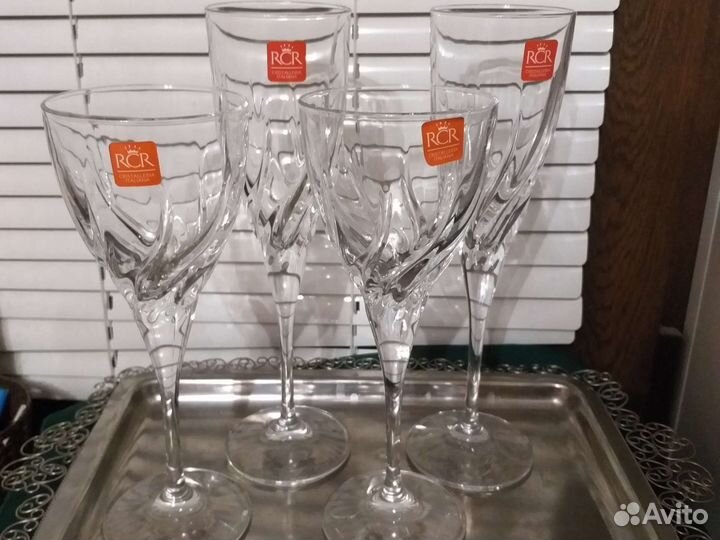 Фужеры хрустальные,стекло для шампанского