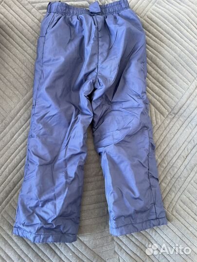 Брюки демисезонные 100