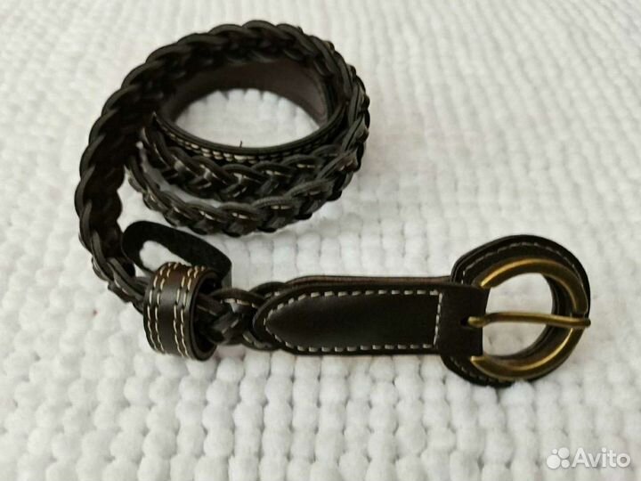 Ремень плетённый новый