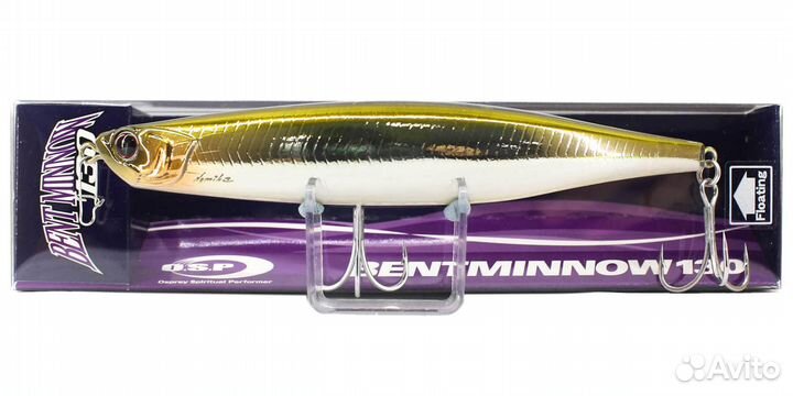 OSP Bent Minnow 130F (8 цветов). Оригинал