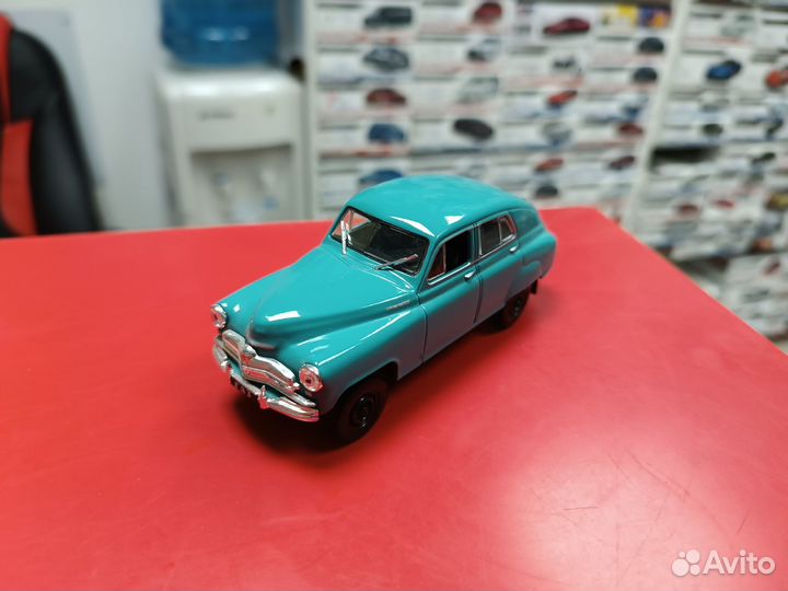 Автолегенды СССР: газ-М72 1:43 Deagostini