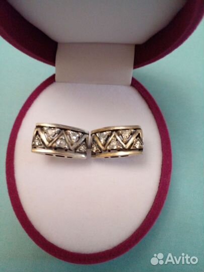 Серьги серебро 925