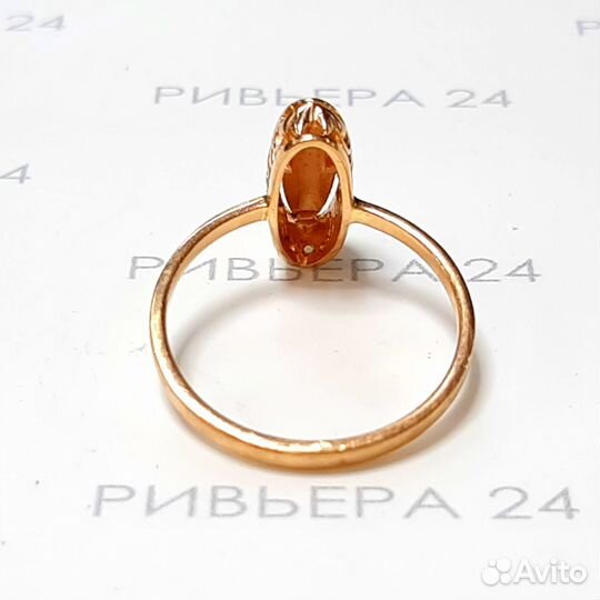 Золотое кольцо СССР 583 пробы 2.37 грамм