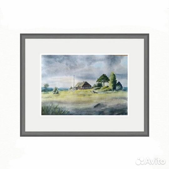 Картина акварель