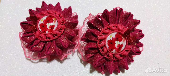 Резинки для волос ручной работы 300 пара