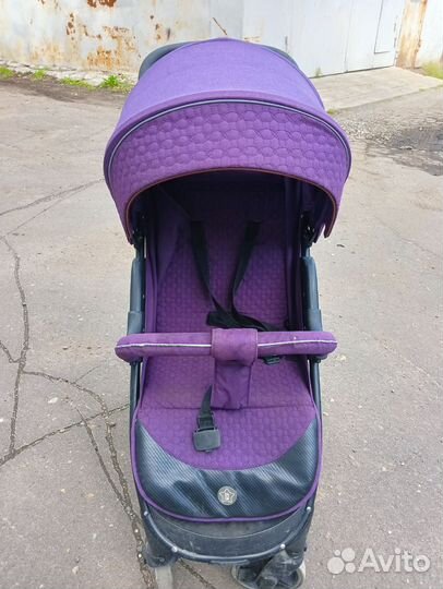 Прогулочная коляска для девочки фиолетовая