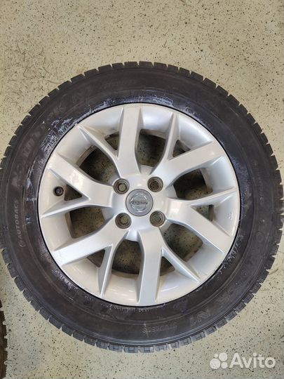 Колеса в сборе r15 зимние 4 100 DIA 60