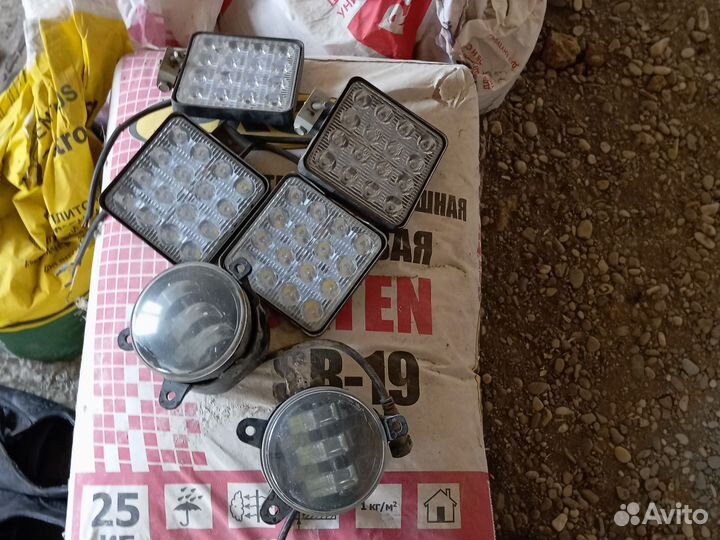 Противотуманные фары лада приора