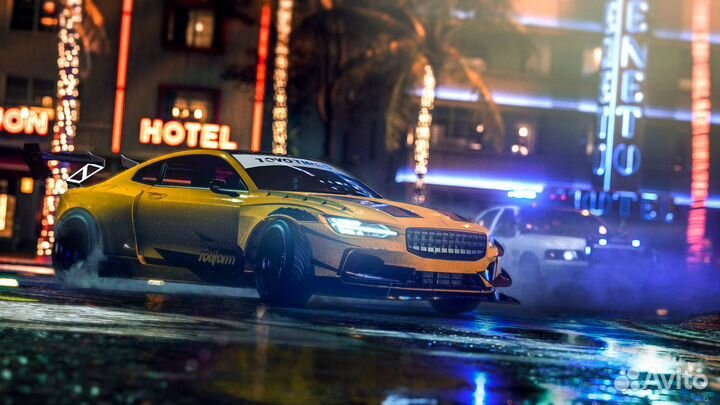 Need for Speed: Heat диск с игрой для PS4