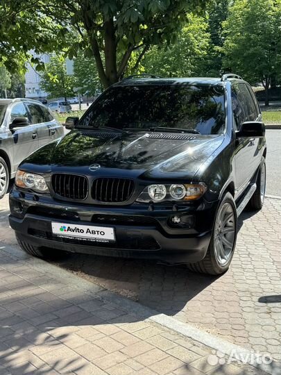 BMW X5 4.4 AT, 2004, 280 000 км