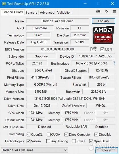 Intel 2650v2 8- ядер 32гб RX570 4gb DX12 SSD+HDD