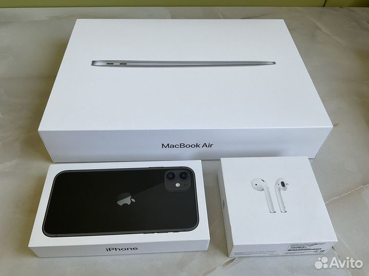 Коробки от apple пустые