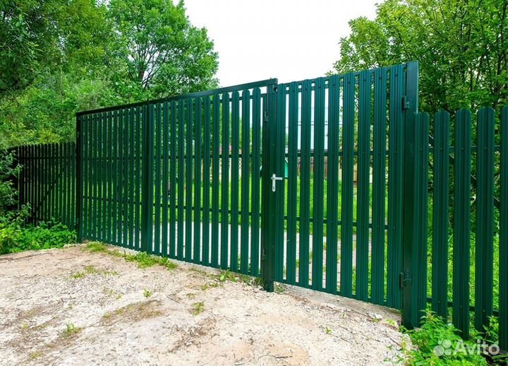 Установка/Заборов/Навесов/Калитки/Ворота