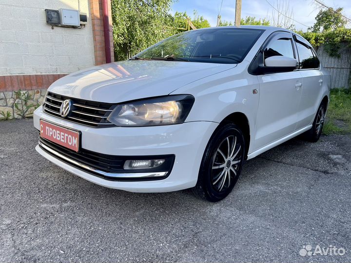 Volkswagen Polo 1.6 МТ, 2016, 258 625 км