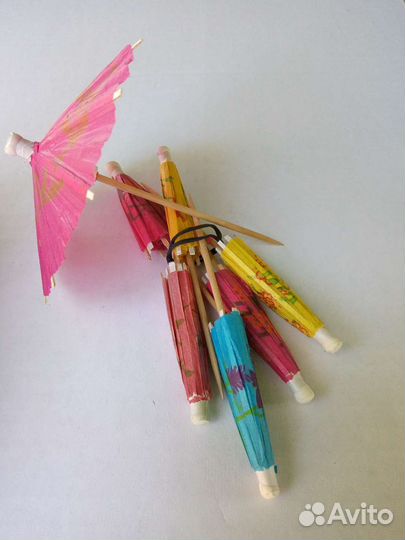 Шпажки, вилочки, зонтики