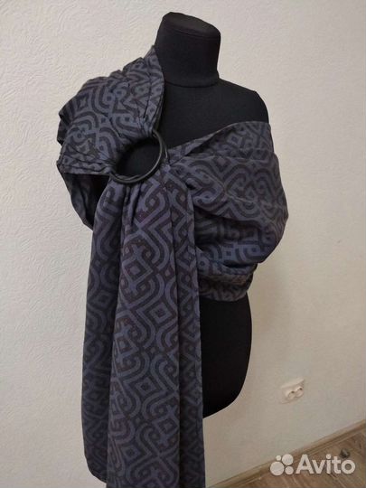 Слинг с кольцами Cotton Colors лоукаш