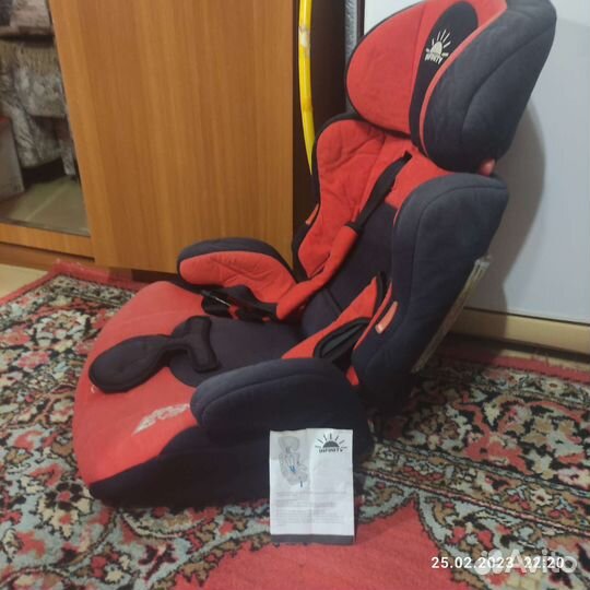 Детское автокресло от 9 месяцев до 11 лет