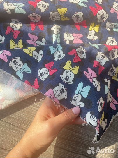 Ткань джинсовая тонкая