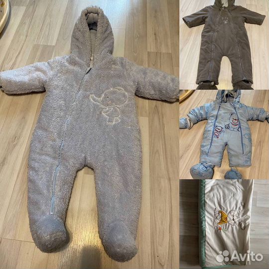 Огромный пакет вещей для новорожденного