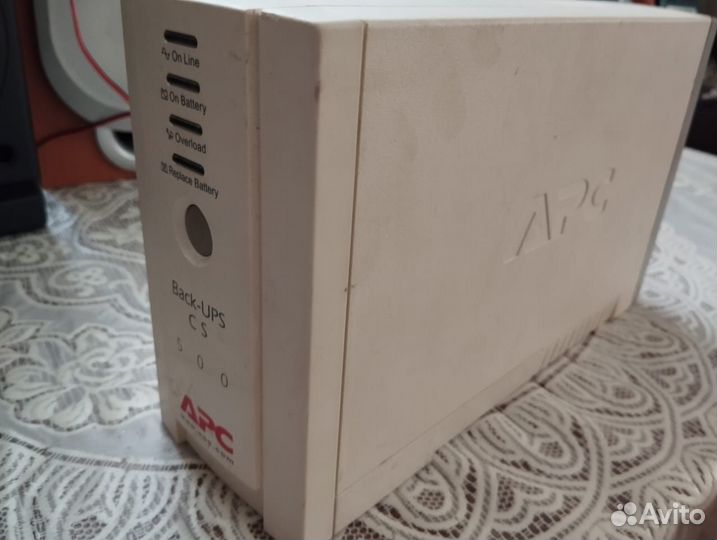 Ибп APC Back-UPS ES 500 без батареи