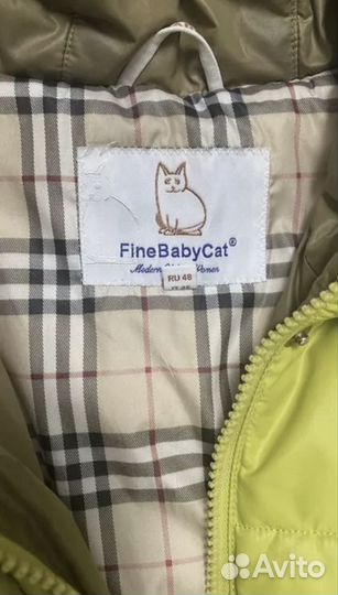 Пуховик fine baby cat 48 р