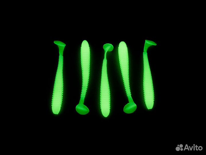 Силикон Lucky John Spark Tail 4 - 033 (5 шт)