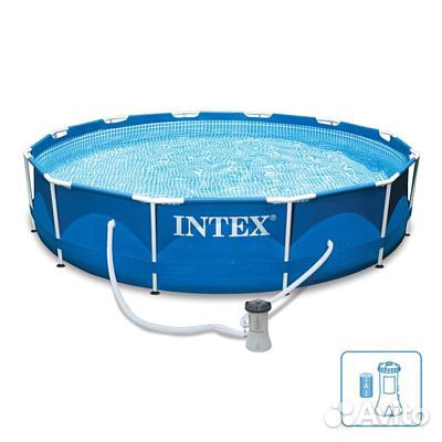 Бассейн каркасный intex 366х76 см