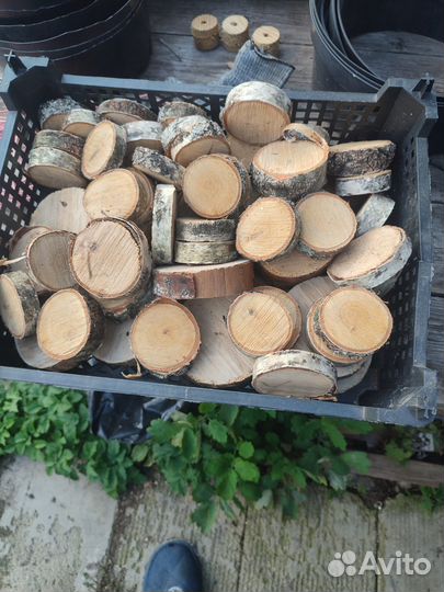 Спилы для декора