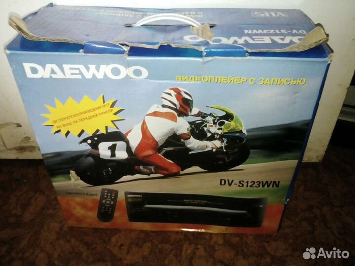 Видеомагнитофон daewoo