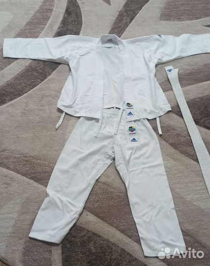 Кимоно для каратэ adidas детское 120/130