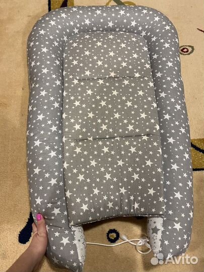 Кокон гнездышко и матрас для пеленания