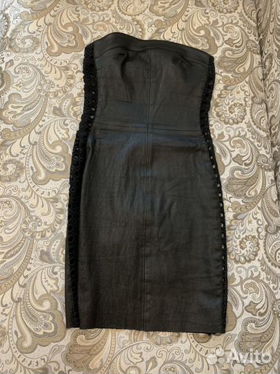Кожаное платье