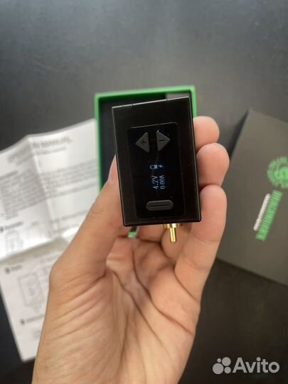 Беспроводной блок питания для тату машинки