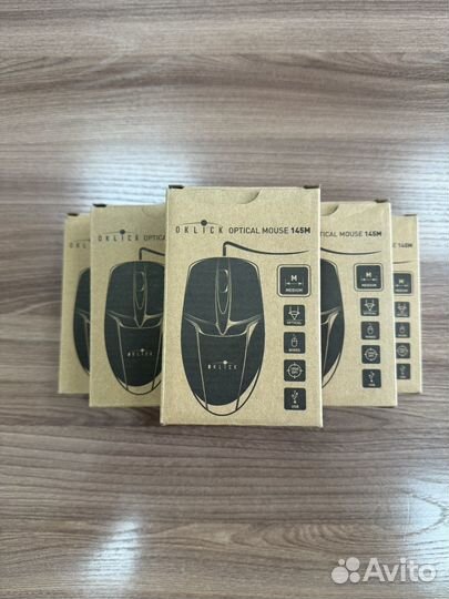 Мышь проводная oklick 145 М