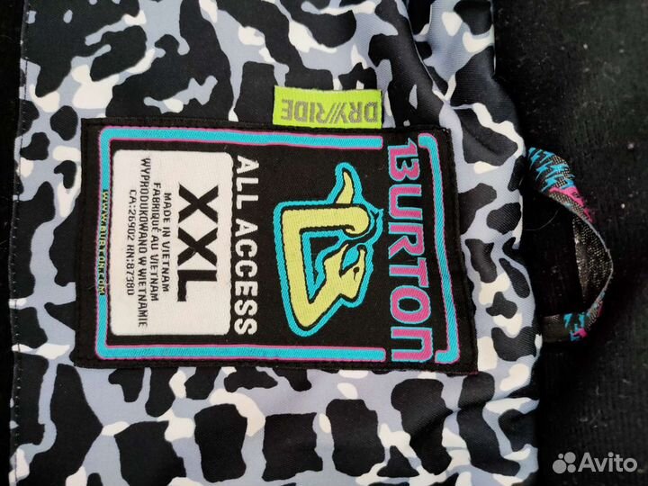 Куртка для сноуборда мужская burton